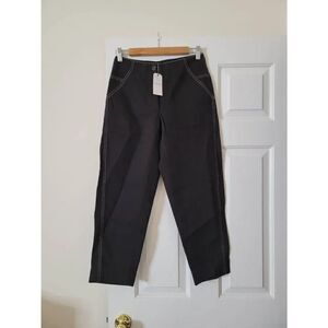 Steven Alan black twill Jones pants 0, NWT